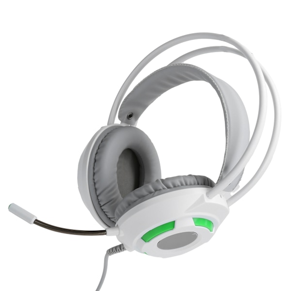 AJAZZ kablet headset over ear støydempende gaming headset med 3,5 mm grensesnitt AX120 (hvit)