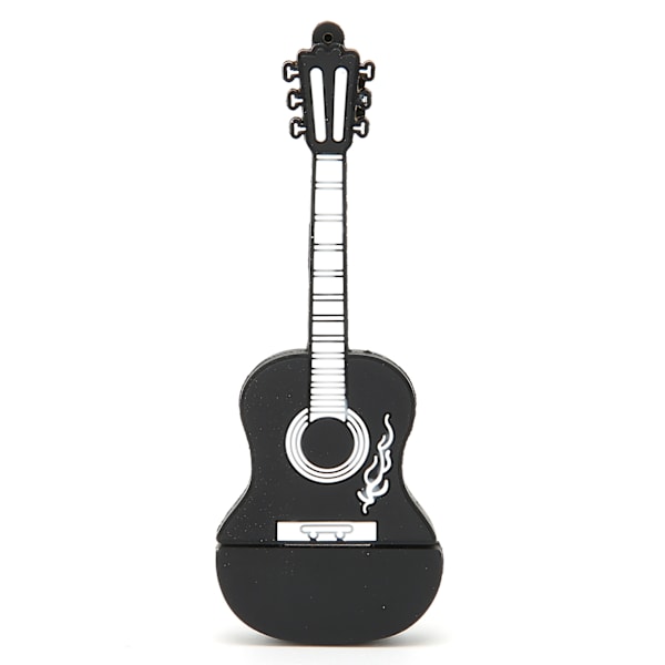 USB Flash Drives Guitar Udseende Kapacitet Valgfri Kompatibelt System Hukommelseskort til Dataopbevaring Transmission 64GB