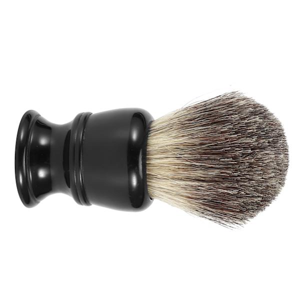 Bærbar barberkost for barbering av hår, barberkost med harpiksbase for barbering av skum