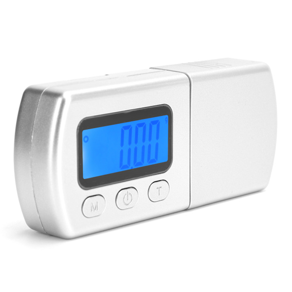 ABS kompakt digital platespiller Stylus Force Meter skalamåler med bakgrunnsbelysning
