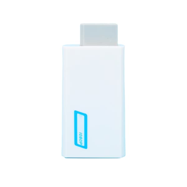 For WII til HD Multimedia Interface-omformer Digital video-lydadapter med 3,5 mm port