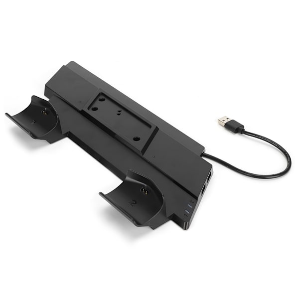 Universell värd multifunktionell basstöd trådlös handkontroll kontakttyp dubbel laddare för PS4/SLIM/PS4 PRO