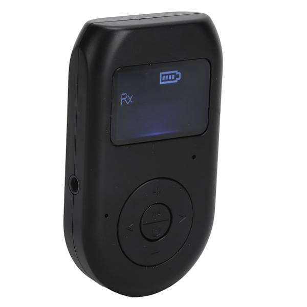 2-i-1 Bluetooth 5.0-adapter mottaker sender lydadapter med LCD-skjerm håndfri