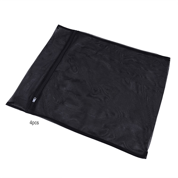 4 st / set fint nät förtjockning tvättpåsar för blus strumpor underkläder bh underkläder