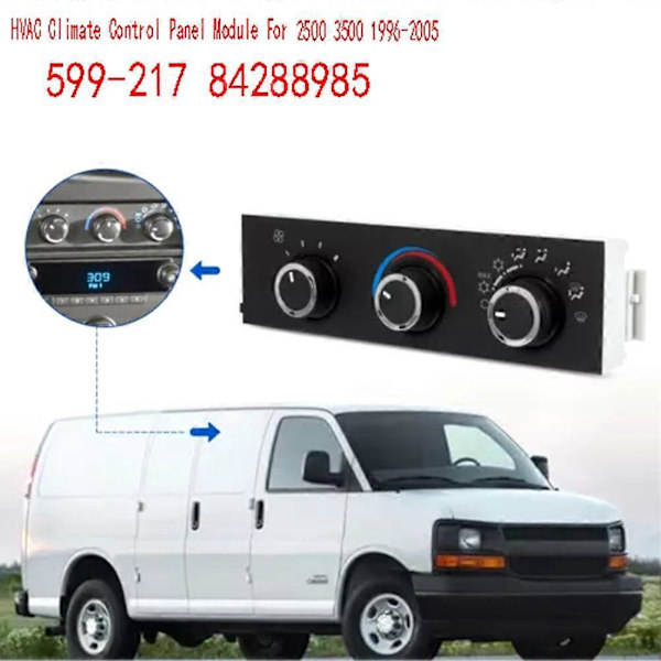 599-217 84288985 HVAC Klimakontroll Panel Modul for