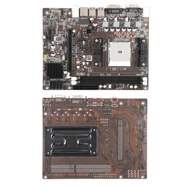 A55 stasjonær datamaskin hovedkort FM1-grensesnitt 905Pin CPU DualCore QuadCore DDR3