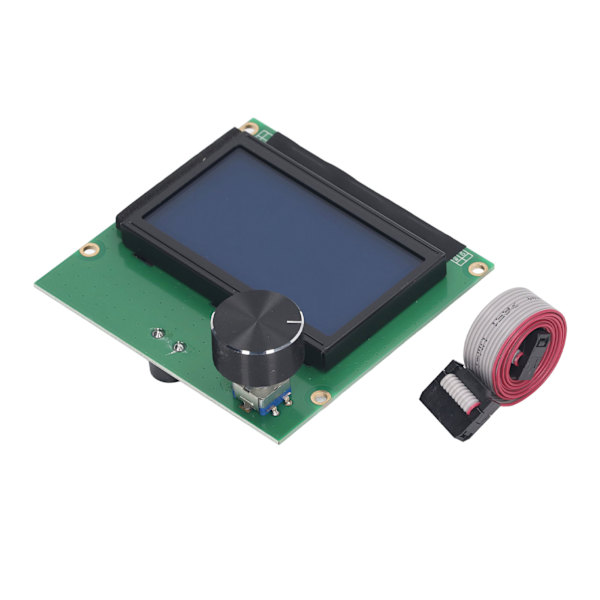 3D-skriver skjermmodul 12864 LCD-skjerm med knottdekoder for Ender 3-serien