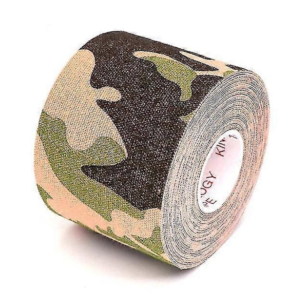 5 Størrelser Kinesiologi Tape Medicinsk Atletisk Elastoplast Sport Genoptræning Strapping Zekai Sort 10cm