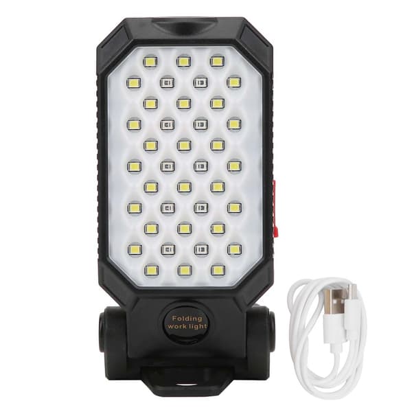 39LED arbeidslys bærbar USB-lading LED arbeidsvedlikeholdslampe med magnet for bilcamping