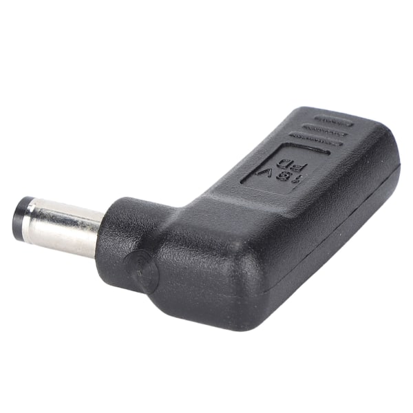 TypeC til DC-adapter Hunn-til-hann-plugg 6,0x0,6 mm rettvinklet PD-kontakt Ladeenhet