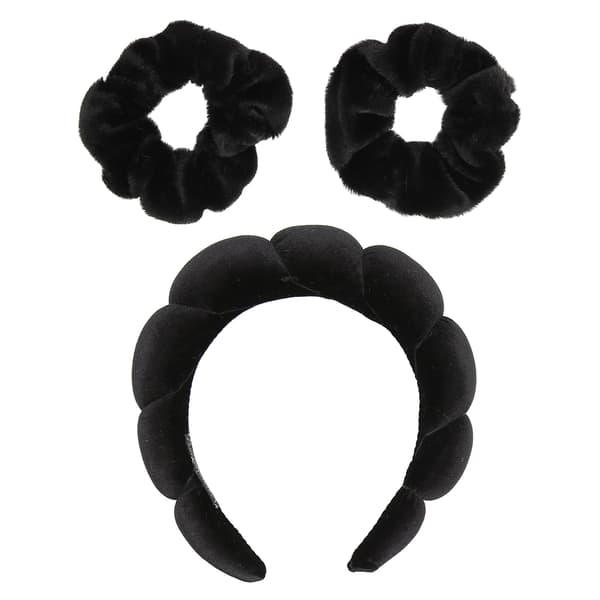 Ansigtsvaskepandebånd 2 stk. armbånd Blødt polyester håndledsvaskebånd hårbåndssæt