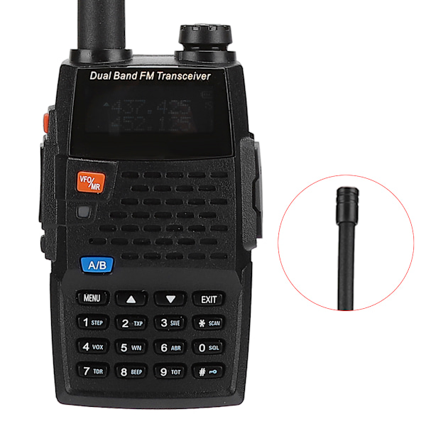 UV-F9+ Marin IP67 Vattentät Walkie Talkie UHF/VHF Dubbelbands Tvåvägsradio (100-240V)UK