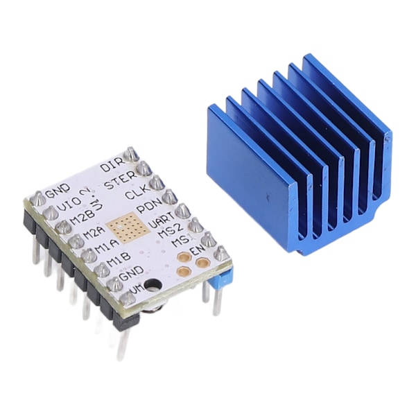 TMC2208 V1.2 Steppermotordrivermodul Controller Plast 1.4A 3D-printerdriverkort