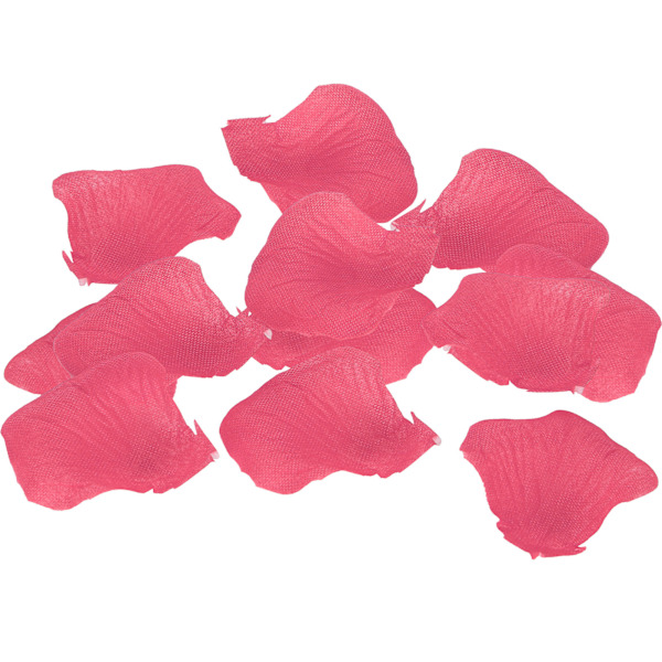 8 poser med 120 stk/pose kunstige kronblader i non-woven stoff, falske kronblader til bryllupsdekorasjoner (rosa)