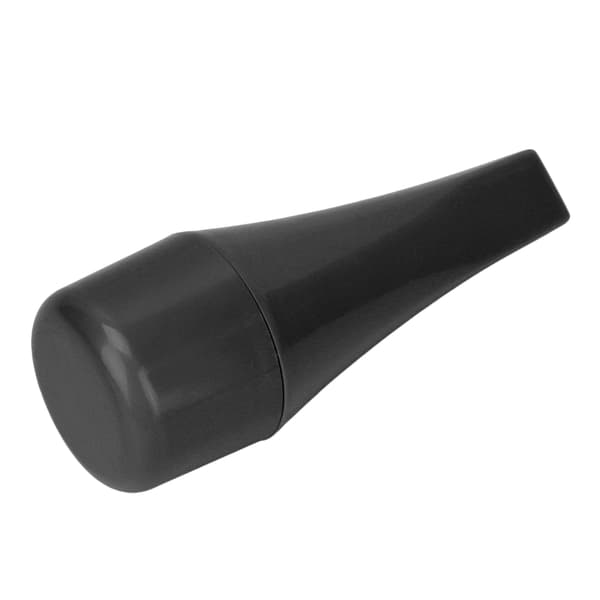 Vulkansk olieabsorberende ansigtsrulle Ansigtsrensende oliekontrolrulle Massager Sort