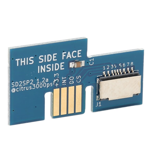 RPi Pico Flexible Microcontroller Board -kaksiytiminen 264KB ARM Cortex M0+ -prosessori, jossa on SD2SP2 SDLoad SDL Adapter Blue