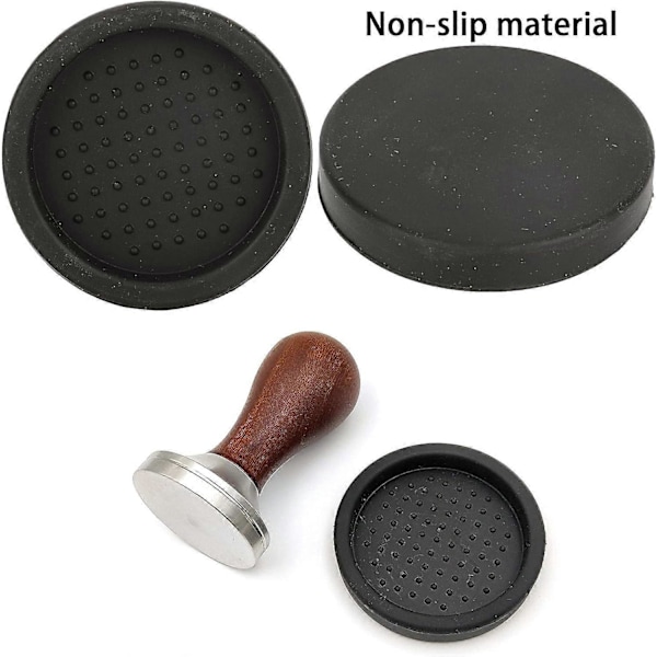 Kaffe Tamper Pad Espresso Silikone Tamper Pad til Kaffepresse Pad 60mm