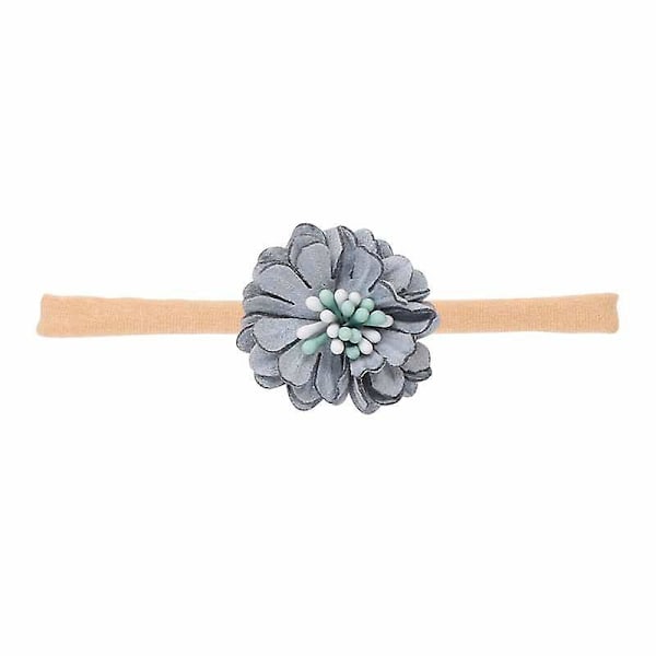 Pehmeä kukallinen nylon-hiuspantasetti vauvoille ja taaperoille, 5 kpl
