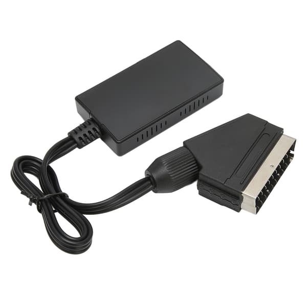 Scart till HD Multimedia Interface-adapter stöder 720P 1080P-växling Full HD-videokonverterare för DVD-box
