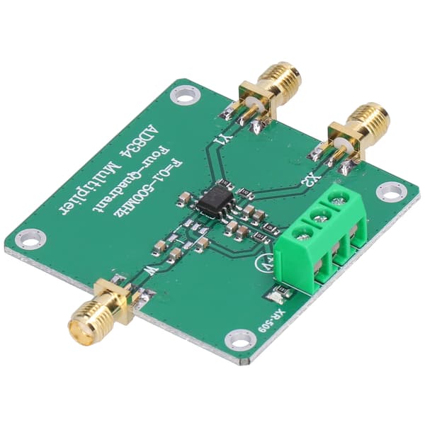 Mixermodul RF PCB 4 kvadrant analog multiplikatorplade testudstyrsdele 0,1‑500MHz AD834