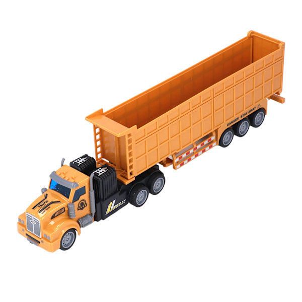 1:48 mittakaavan RC-rekka-autolelu, korkea simulaatio, kauko-ohjattava kuljetusauto lapsille