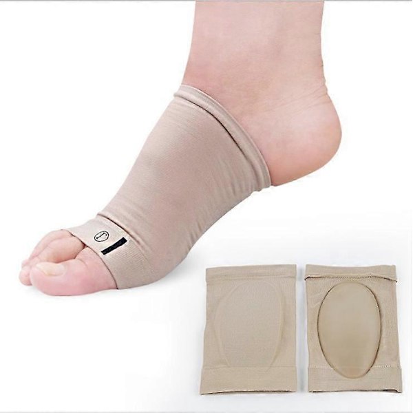 2-pack plantar fasciit lindring, fotvalvsstöd, plantar fasciit stöd, fotvalvsstödstrumpor, plantar fasciit, inlägg, sulor, strumpor, ortoser, (
