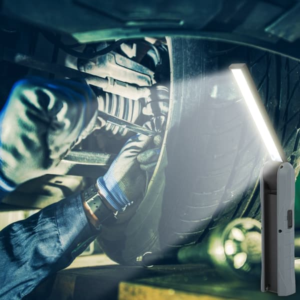 Multifunksjonell COB + LED sammenleggbar arbeidslampe inspeksjonslampe USB-lading for reparasjon