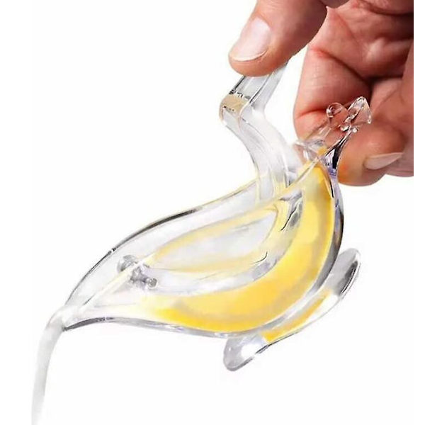 Citronpress Set - Manuell Handpress för Färsk Citron (2-pack)