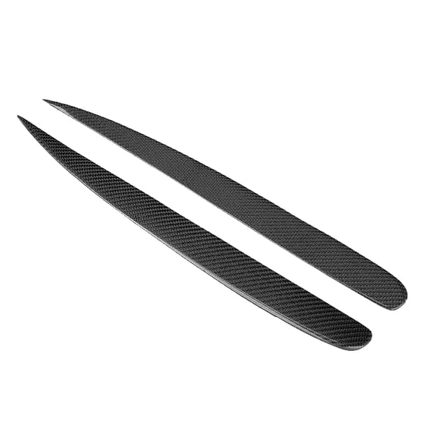 2 st kolfiber strålkastarögonbryn ögonlocksskydd passar för Honda S2000 AP1 AP2 SPORT 2000-2009