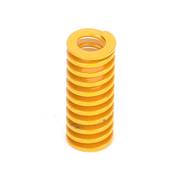 50 stk. 10x25mm legeret stål gul flad top hot bed form fjeder 3D printer tilbehør