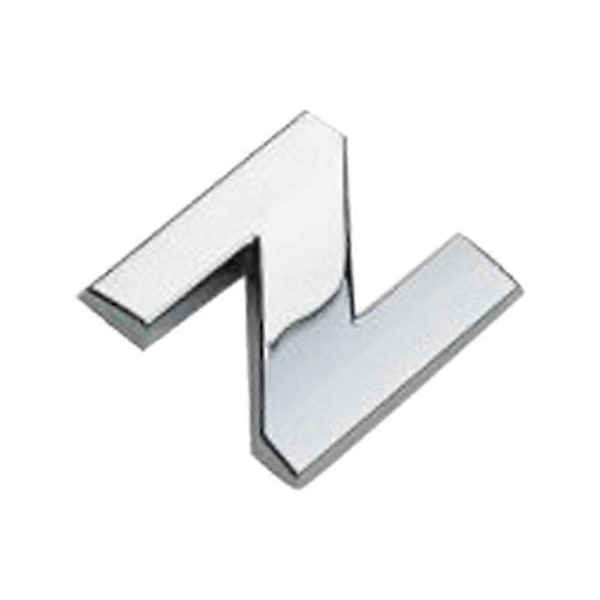 Numero Kirjain Itsekiinnittyvä Autotarra Automerkki Tunnus Koriste Z