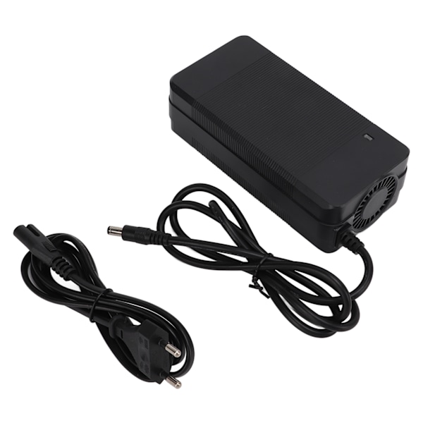 42V 3A Batterilader Strømtilpasning Litiumbatterilader for Elektrisk Scooter 100‑240VEU Plugg