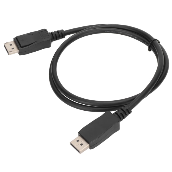 DP-uros-DP-uroskaapeli nopea 32AWG 4K 60Hz HD DisplayPort-kaapeli pölysuojalla 1m / 3,3ft