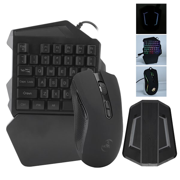 Tastatur- og musekonverter Gaming-adapter Base Kit Mobilversion Passer til Android-system