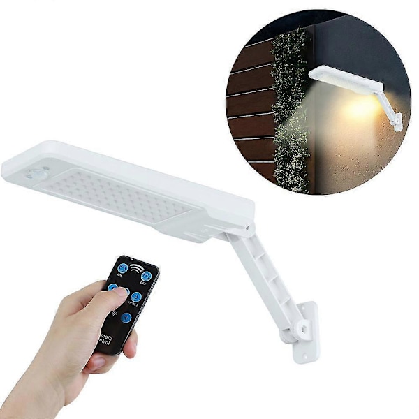 Aurinkolamppu kotiin 60 LED Aurinkoseinävalaisin Aurinkolamput Ulkona Induktiovalot Puutarha LED Katuvalo