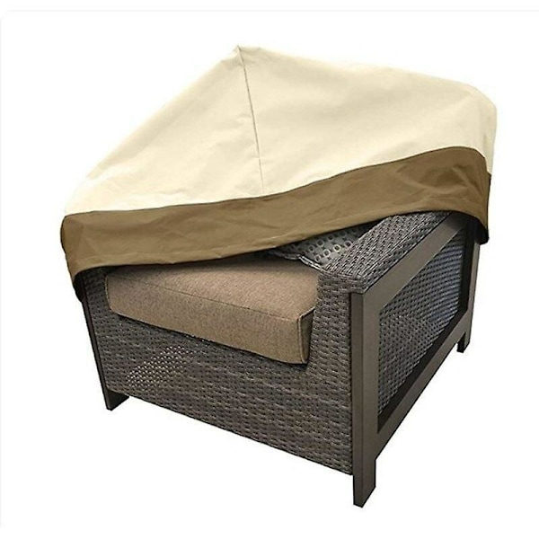 Penkinpäällinen, Puutarhapenkin Päällinen Vedenpitävä Oxford-kangas, Ulkokäyttöön Tarkoitettu Penkinpäällinen UV- ja Tuulisuoja Sohvan Päällinen——Ruskea 210D: 224×83×84cm