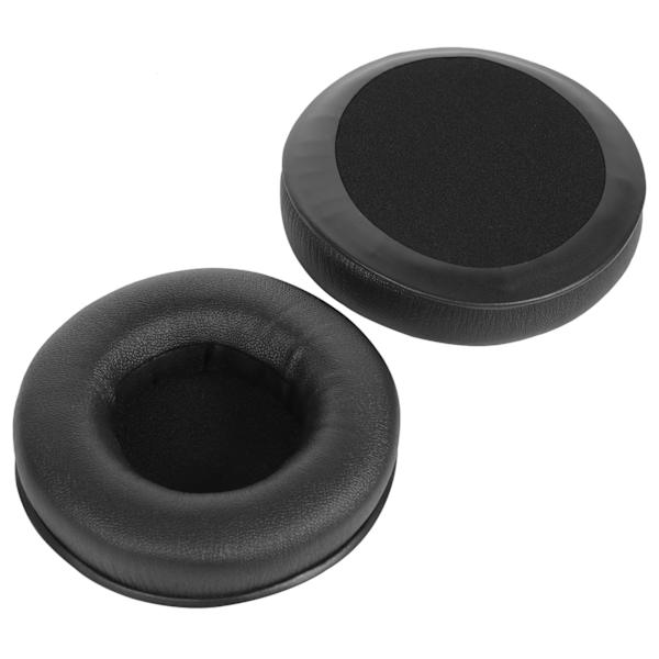 2 st mjuka svampöronkuddar för trådlösa Bluetooth-hörlurar för Razer Kraken Pro Svart