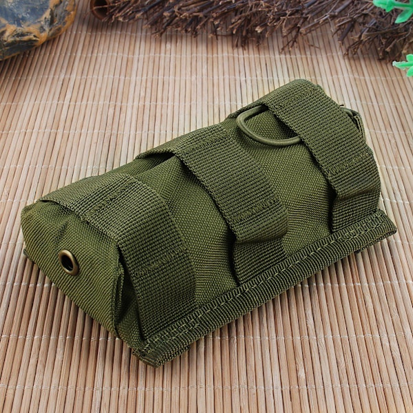 MOLLE Taktikk Signal Åpen Topp Rifle Pistol Mag Pouch Magasin Bag