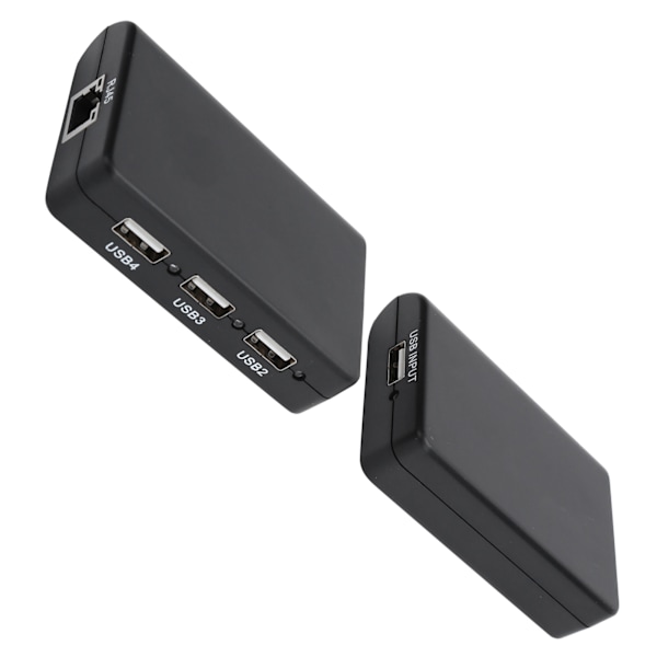 Nettverksutvider for RJ45 T568b 480mbps Hub Adapter USB2.0 Splitter Box 100-240V 100MEU Plugg