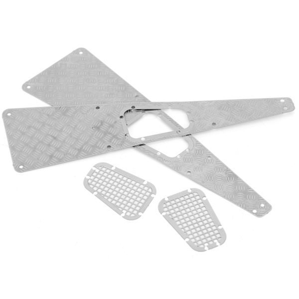 Metallglideplate sider RC-oppgraderingsdeler Tilbehør Passer til Traxxas TRX4 1/10 RC-bil