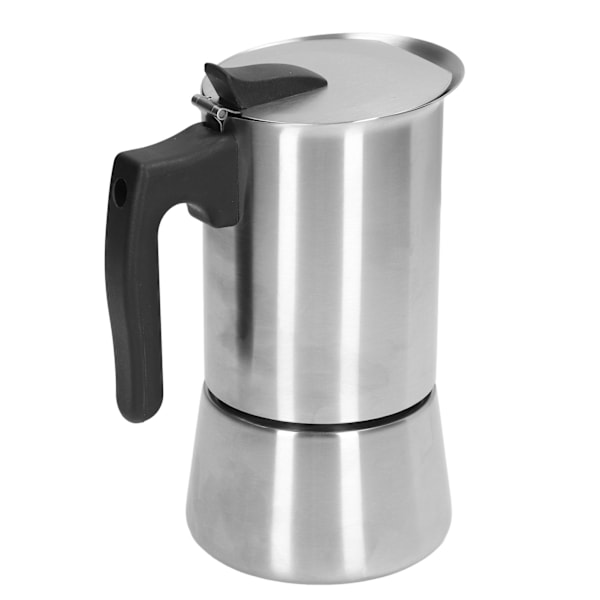 Moka Pot Espressomaskin Husholdning Rustfritt Stål Mokka Kaffe Siphon Hånd Kaffe Pot Kaffe Maskin