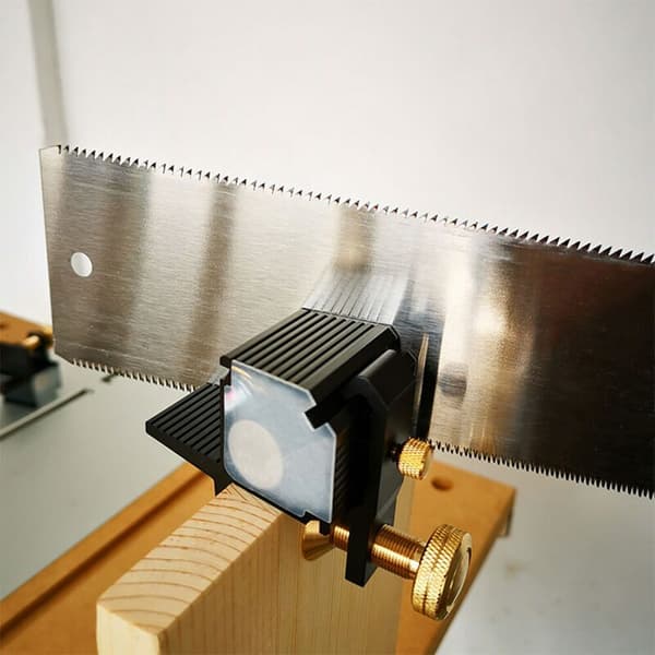 Dovetail savguide i aluminiumslegering magnetisk træbearbejdningsskæreguide,