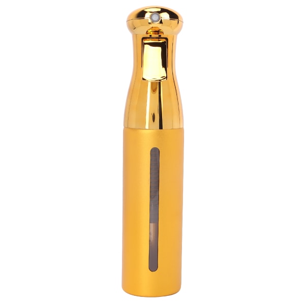 Tom sprayflaska högtryckskontinuerlig spray hårväxt sprayflaskor för skönhetssalong 300 ml guldgul
