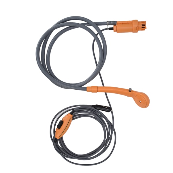 Campingbruser DC12V Bærbar Høj fleksibilitet Holdbar plastgummi Ergonomisk design Nem installation Udendørs bruser