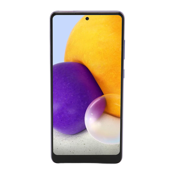 6,7 tommer organisk LED-skærm udskiftning med fingeraftrykssensor til Samsung Galaxy A72 5G 4G SM A725 SM A725M DS Lilla
