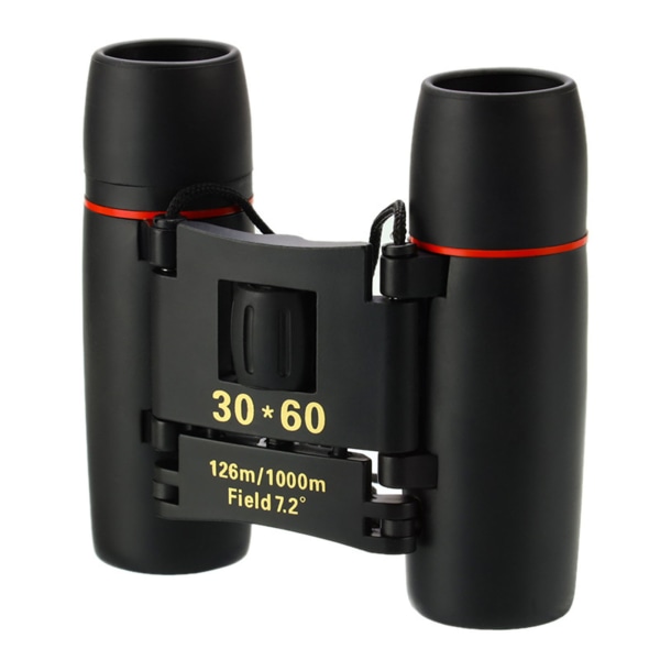 Bærbart vanntett kikkertteleskop, 8X Mini HD 30x60, rødbelagt film