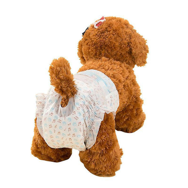 Superabsorberande Hundblöjor för Tikar - XXS (Midja 14-28cm) - 10 St/Förpackning