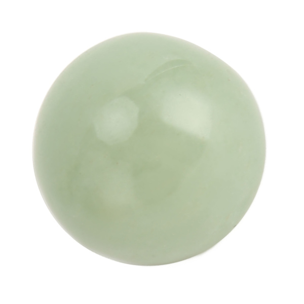 Chakra Round Bead DIY Smooth Yoga Meditation Energy Healing Bead Stone Tillbehör för smycken Gör Green Aventurine