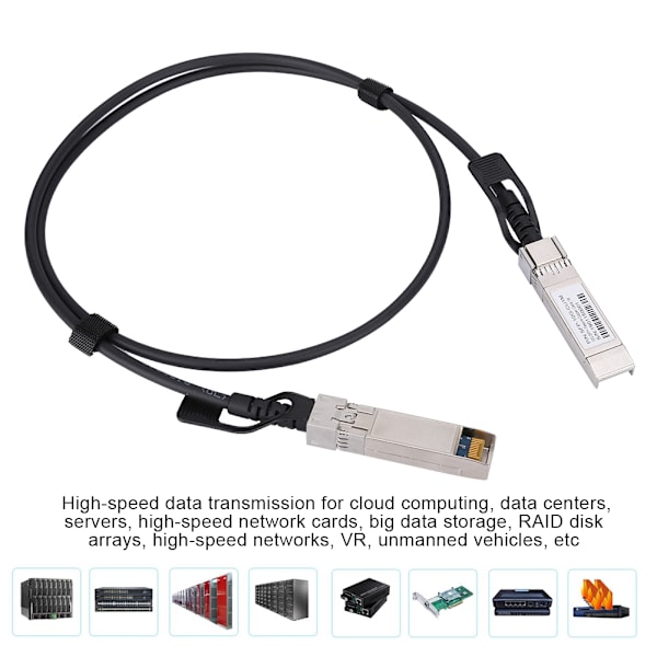 AIQ-YP19020 QSFP28-2QSFP28-CU1M Enkelkanals 10 Gbps høyhastighets overføring kobberdatakabel