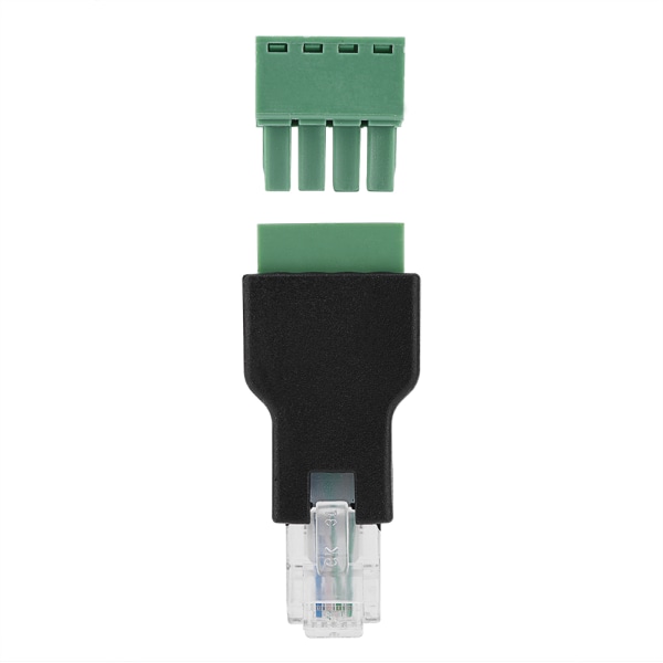 Ethernet-kontakt RJ11 6P4C hann til 4-pinners skrueterminalkontakt